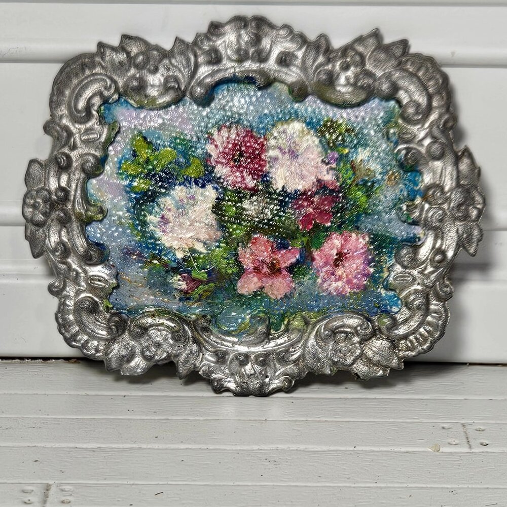 Oil Painting Dollhouse Miniature by Pauline Miller